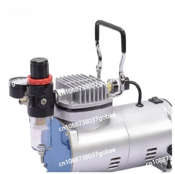 

TC-20BMini Air Compressor 220V Ultra Quiet Oil-free Vacuum Pump Fully Enclosed Jet Pump Air Compressor Tool
