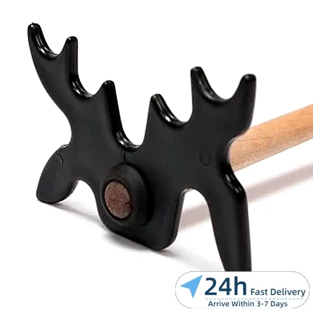 

Antlers Billiards Shaft Supports Multi-hole Snooker Poles Holder Bridge Non-slip Practical Hitting Aids Tool for Beginners
