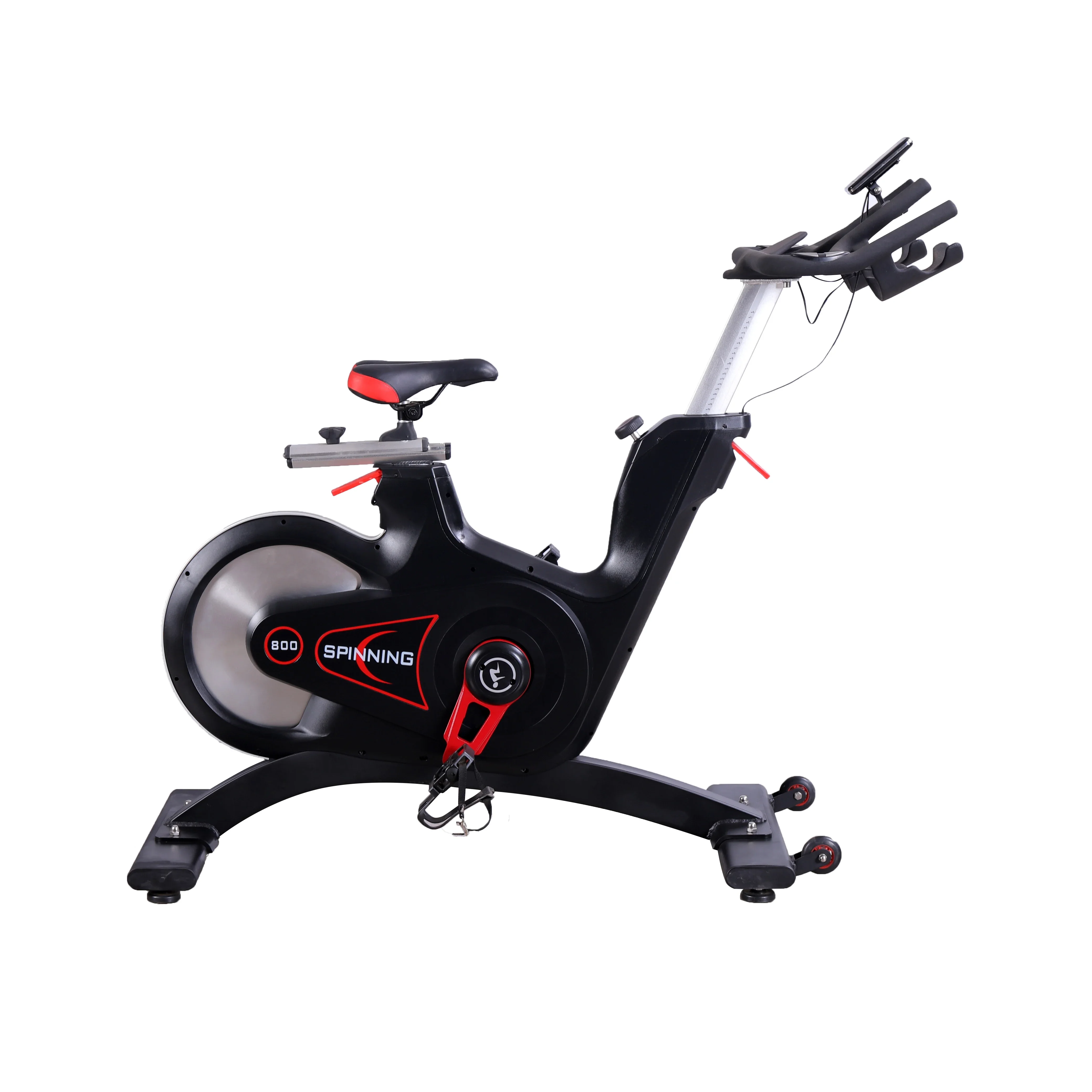 

Hot Sale Indoor Stationary Bike Magnetic Upright Spin Gym Cycle Exercise Bike