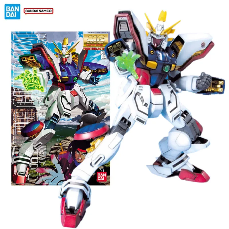 

Оригинальная фигурка Bandai Gundam Model Kit MG 1/100 GF13-017NJ, коллекция блестящих Gundam, экшн-фигурка, модель для мальчиков, игрушки