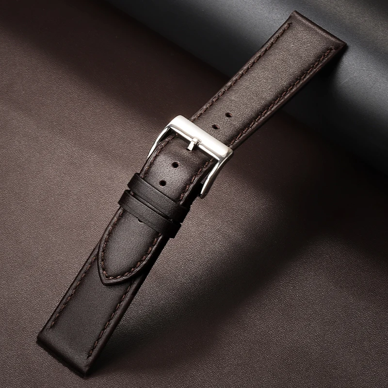 18mm Strap PU Rubber Watch Strap Plastic Bracelet for Electronic Student Band