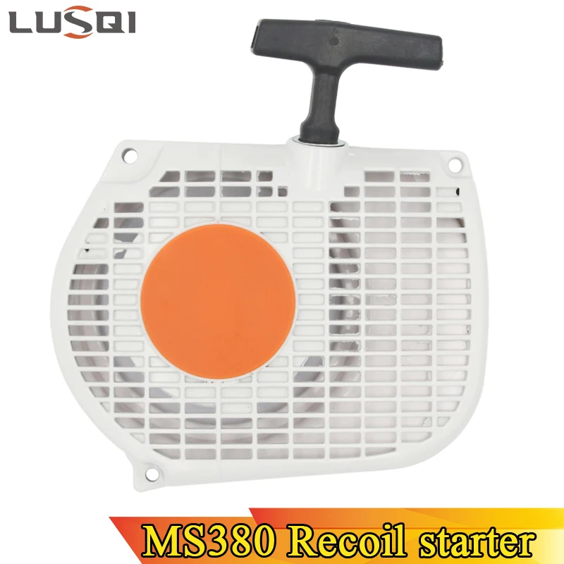 LUSQI Oil Chainsaw Recoil Starter Fit Stihl Engine Parts 038 MS380 MS381 Gasoline Engine Starter Repair Part