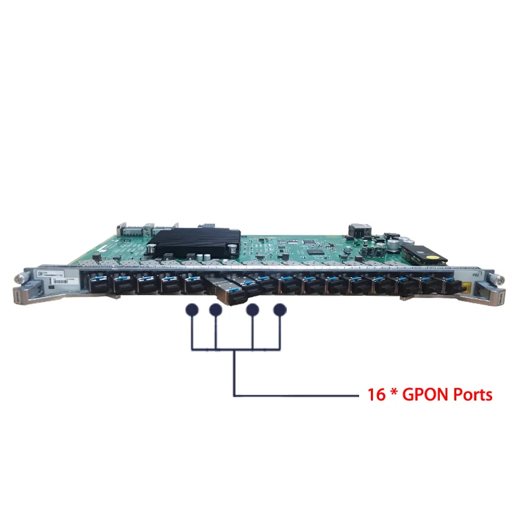 Original GFGN 16-Port GPON OLT Service Card Board Fiber Optic Equipment for C600 C620 OLT  GFGN C+ C++