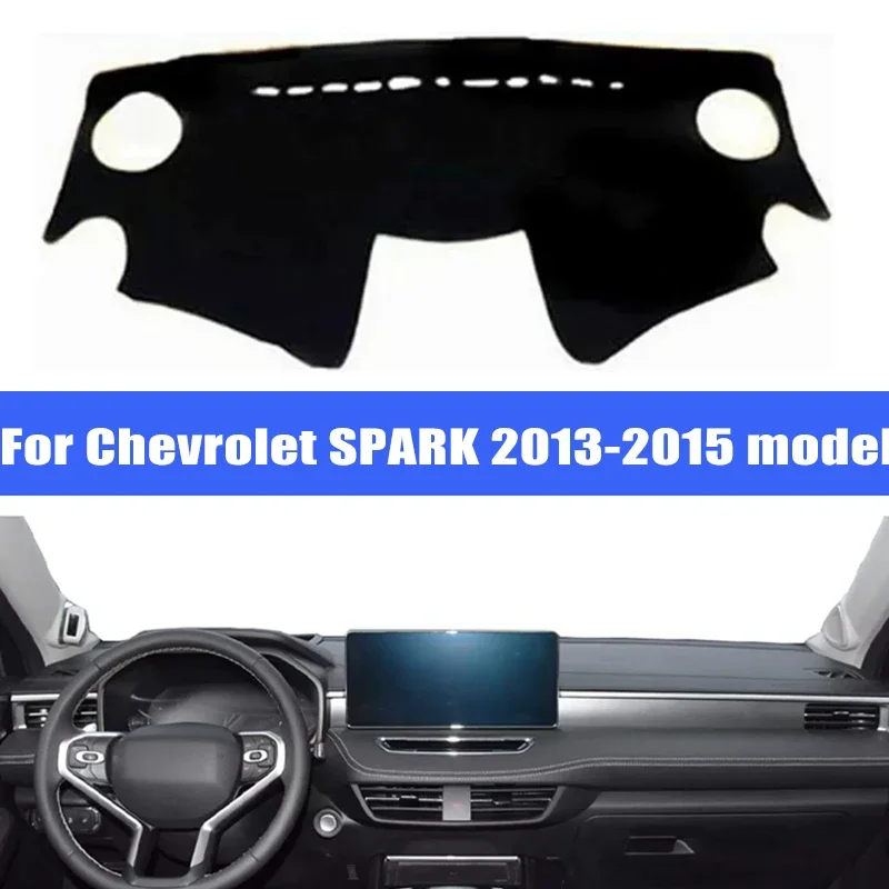 

Car Dashboard Cover Sun Shade Mats Avoid Light Pads Instrument Panel Protective For Chevrolet SPARK 2013-2015 Models