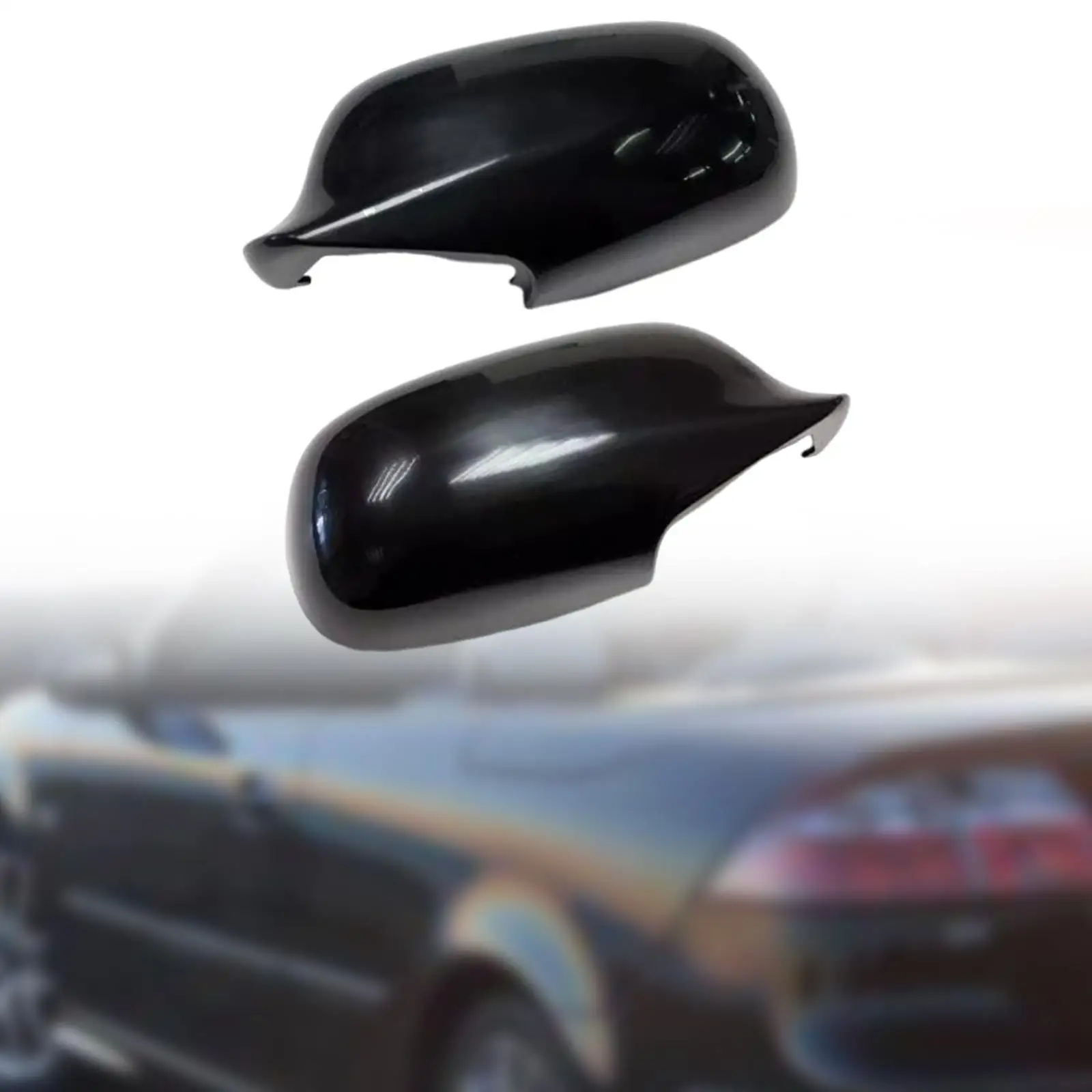 

2Pcs Door Side View Mirror Covers 12797722 12797723 Premium Easily Install High Performance Left and Right for Saab 9-3/9-5