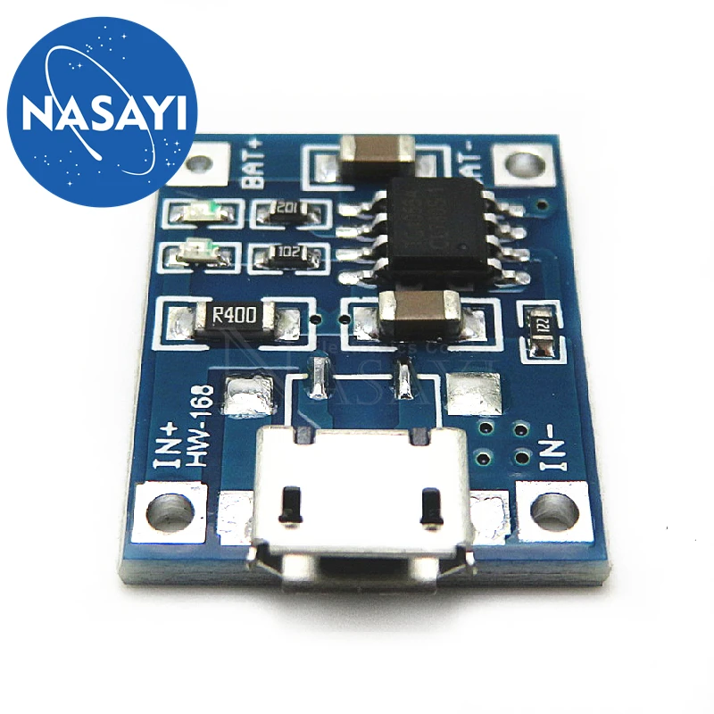 5 ชิ้น/ล็อต Micro USB 5V 1A 18650 TP4056 Lithium แบตเตอรี่โมดูลชาร์จชาร์จด้วย Board ฟังก์ชั่น Dual 1A Li-Ion
