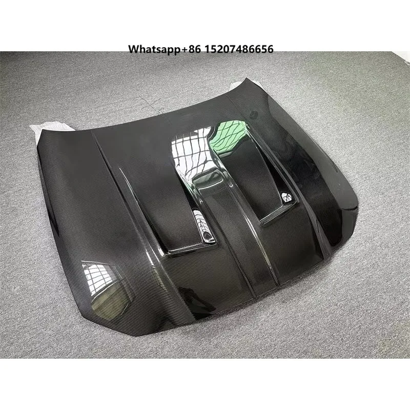Car Front Hood M3 G80 M4 G82 G83 Dry Carbon Fiber Hood Cover G8X Engine Bonnet Bodykit