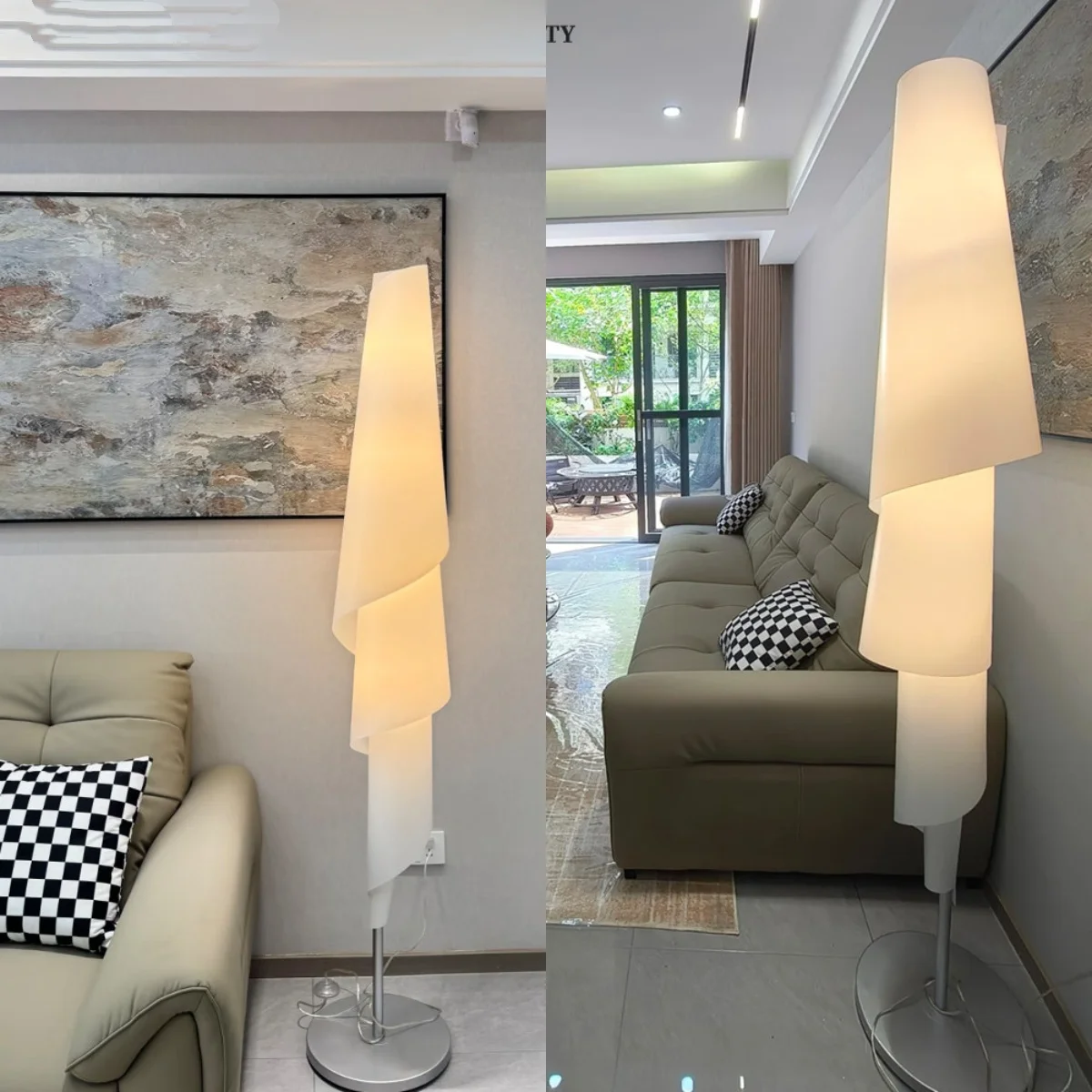 

Постмодернистский роскошный напольный светильник для гостиной, прикроватная лампа в скандинавском стиле для спальни, боковой светильник для дивана, светодиодный светильник для домашнего декора