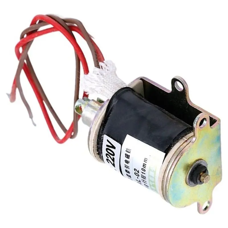 11.11 SAL-02 Push-Pull Electromagnet AC 220V 0.2N Tubular Traction Solenoid Remote Control Device For Industrial Automation