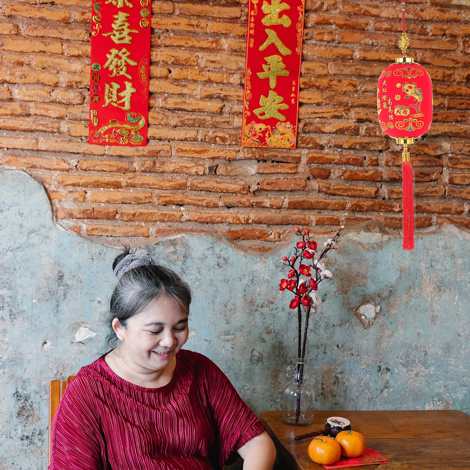 

Waterproof Outdoor Lanterns Chinese Style Festival Decor New Year naments Spring Celebration Party Decorations