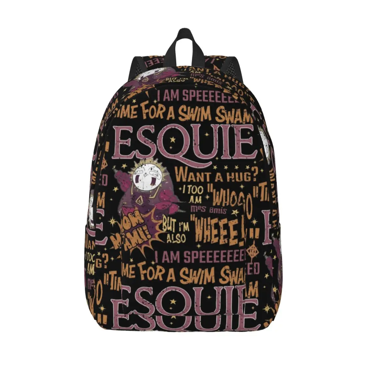 Clair Obscur Expedition 33 Esquie Cool Backpack Pocket Hiking Travel Video Game Daypack Men Women Laptop Computer Canvas Bags