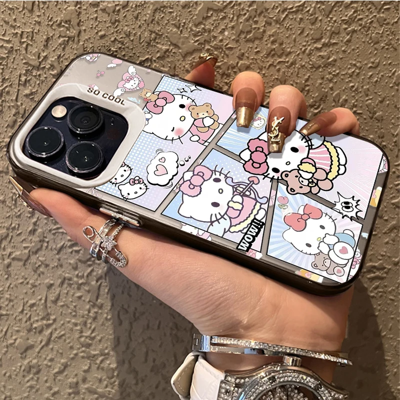 حافظة هالو كيتي اللطيفة جدًا لهاتف Xiaomi Redmi Note 13 12 14 11 Pro Plus 4G 5G 12S 11S 10s 10 9 9S 12C 13C 14C A3 A4 #4