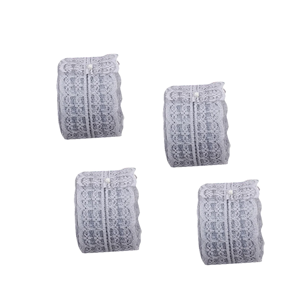 

45cm Lace Trim Applique Cotton Embroidered Border for Clothing Lingerie Curtain Table Cloth Gift Bags Baskets Storage Containers