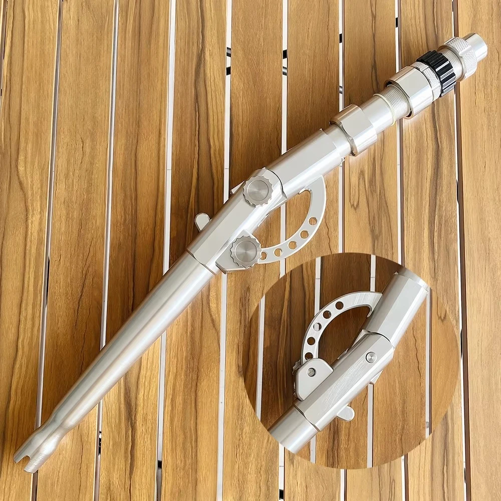 Adjustable 4# Curved Butt Saltwater Trolling Rod New Big Game Rod Building Components Straight Standup Fishing Accessories