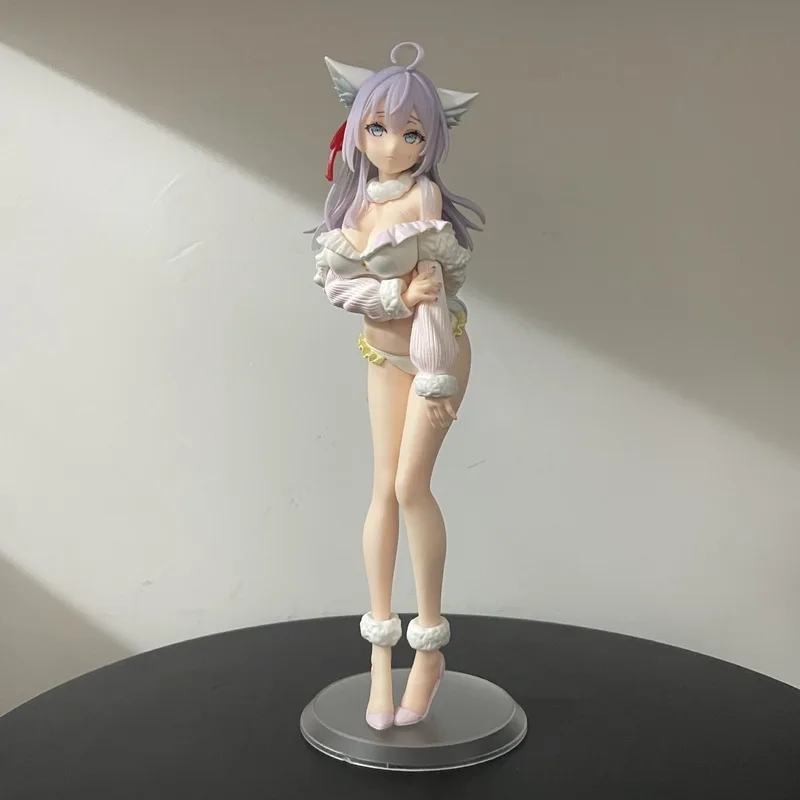 

Fox Girl Alily Anime Gk Figure Pvc Model Desktop Ornament Computer Case Decoration Trendy Collectible Toy For Adult Collectors