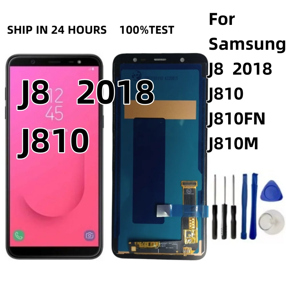 pop-new-tft-oled-for-samsung-j8-2018-for-j810-for-j810fn-sm-j810-lcd-display-touch-screen-digitizer-assembly-replacement