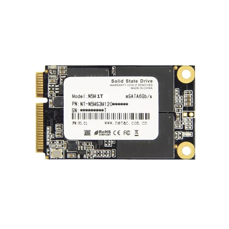 

MSATA SSD Internal Solid State Hard Drive Mini SATAIII 6Gbps Hard Drive Disk For Laptop Desktop-AT93