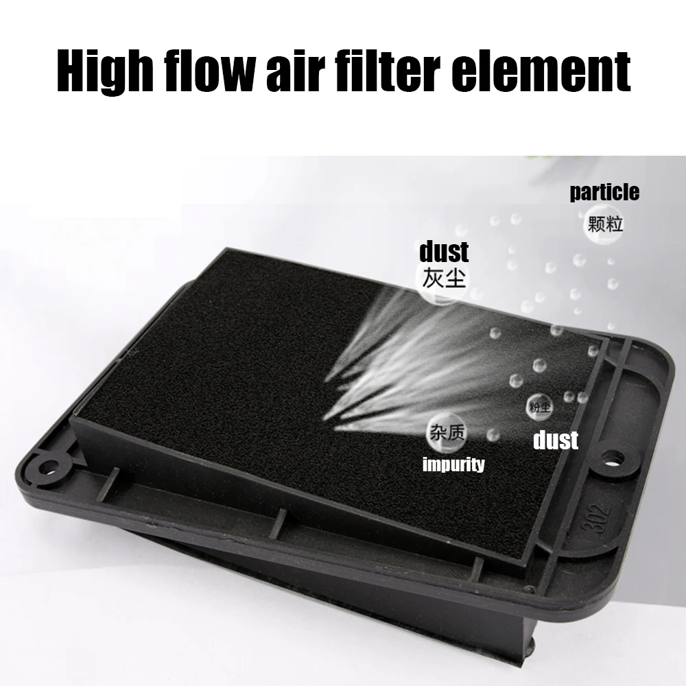 ل SYM FNX 125 FNX 150 دراجة نارية تعديل فلتر الهواء تدفق عالية فلتر الهواء الملحقات #3