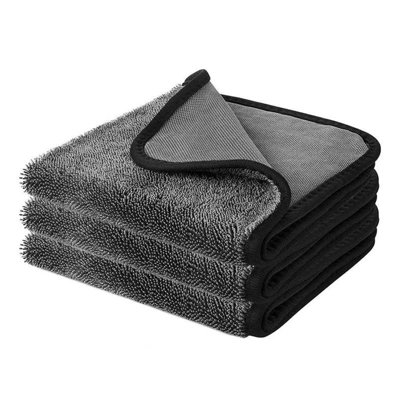 

3PCS Car Drying Towels, Drying Towel Fast Dry Cloth Absorbent Shower Cubicles Cloth