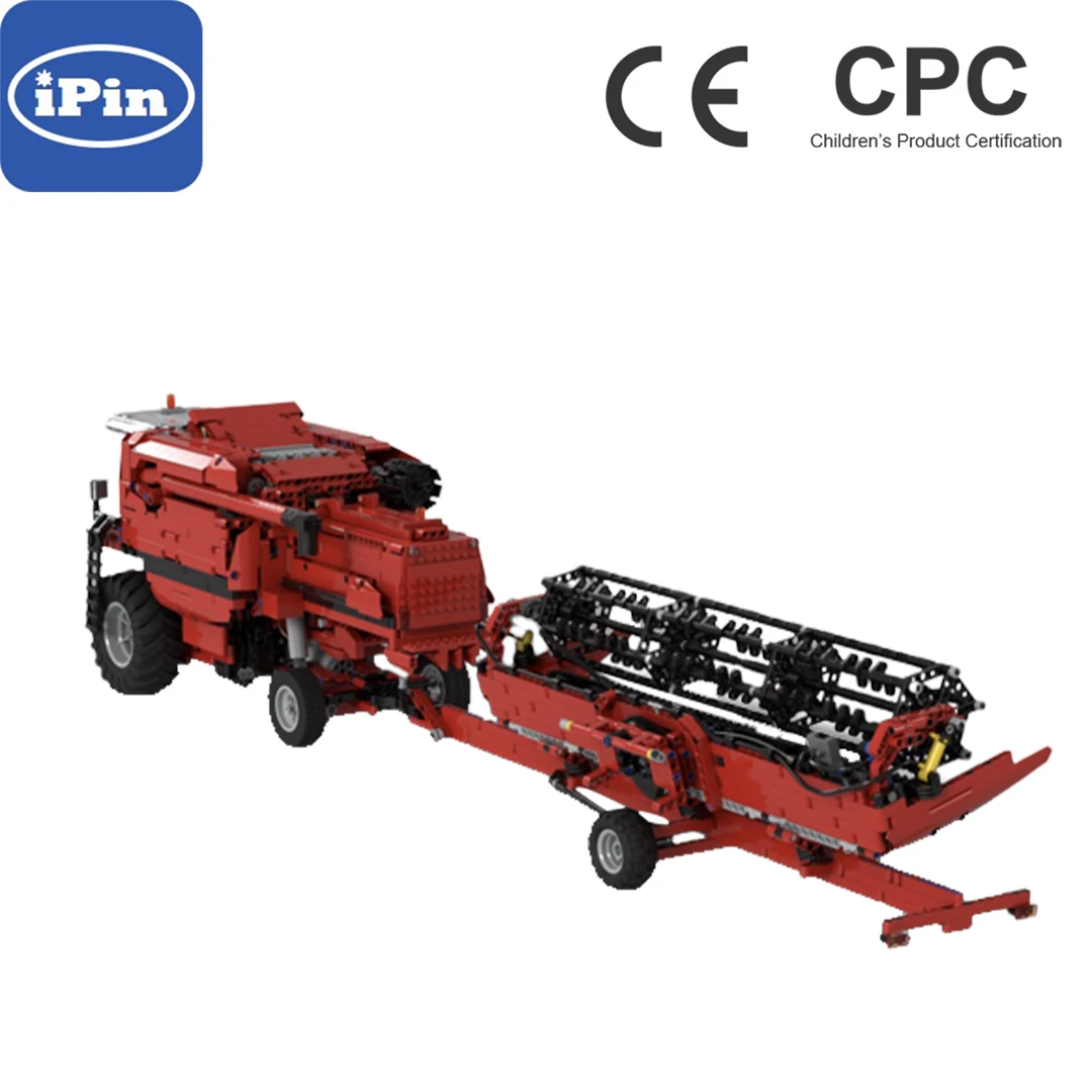 

MOC-106787 Combine Harvester Full 3494PCS Building Block Electronic Drawings Toys For Kids Children Birthday Gifts