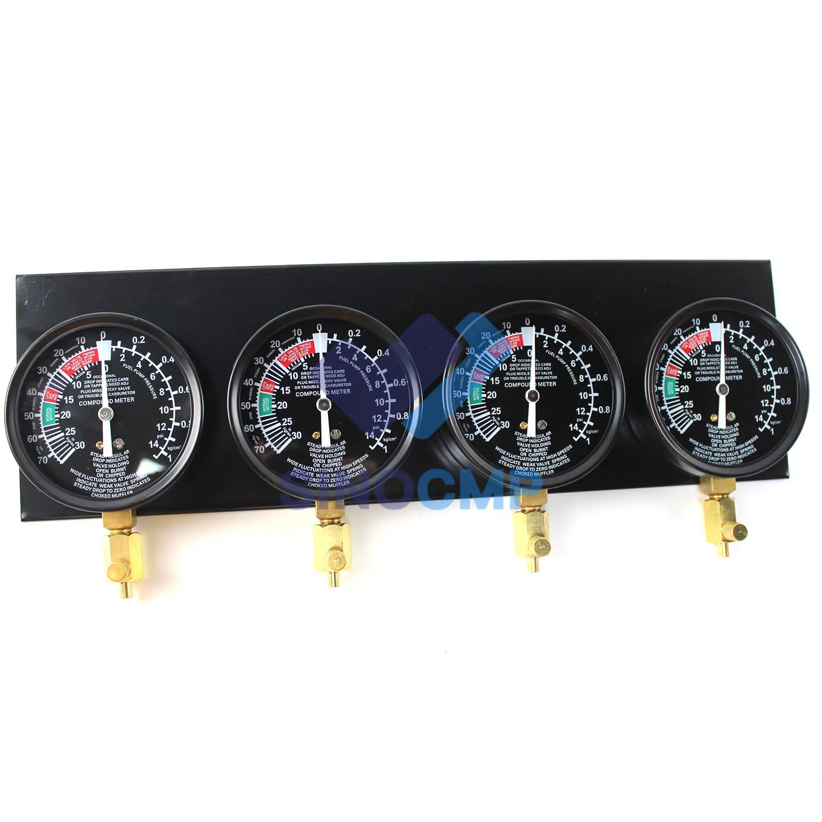 Motorcycle Hydraulic Pressure Test Gauge Kit Fuel Gauge Motorcycle Vacuum Carburetor Synchronizer Carb Sync Balancing Tool Set