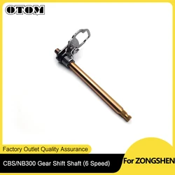 For ZONGSHEN ZS174MN-3 ZS174MN-5 Engines Motorcycle Gear Shift Shaft Lever 6 Speed CBS300 NB300 MOTOLAND AVANTIS GR2 REGULMOTO