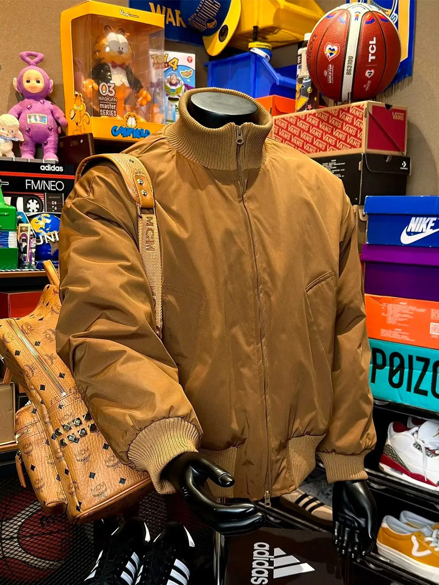 

Browan American MA ort down Jaet Men's Winter Thiened Warm Flight Jaet White Du down Collar Coat Zipper Closure