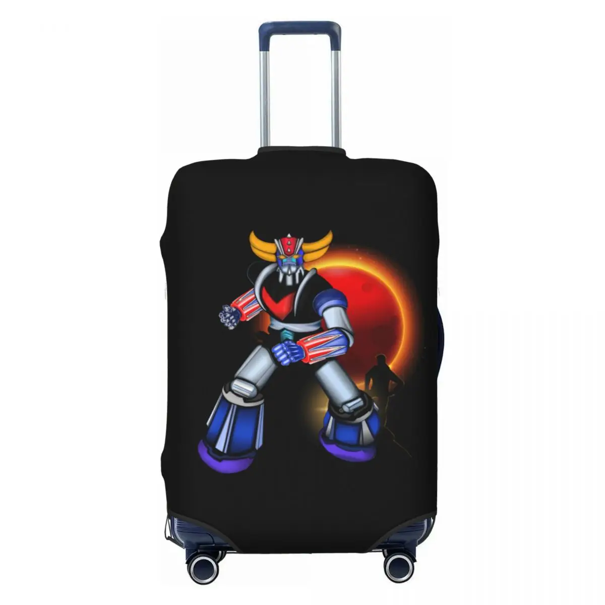 

Пользовательский НЛО Робот Goldorak Чехол для багажа Забавный Grendizer Goldrake Аниме Чемодан Защитные чехлы Костюм для 18-32 дюймов