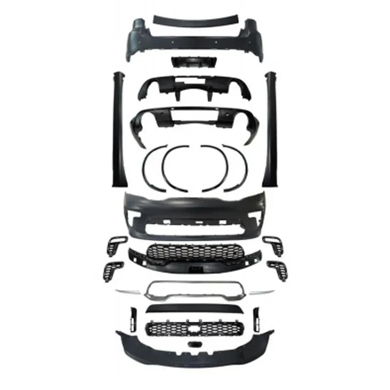 Kit de Carrocería Delantero y Trasero Estilo SRT Hellca 2021 para Automóvil, Alerones Delanteros y Traseros, Kit de Carrocería Duran 2011+