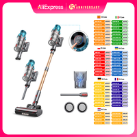 Laresar Ultra 7 Cordless Stick Vacuum Cleaner 550W Brushless Motor 45kPa Powerful Suction Touch LED Screen Up to 60 Mins Runtime