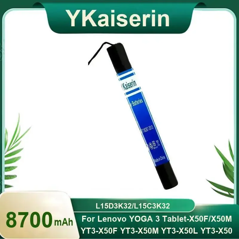 8700mAh Tablet Battery Safe And Reliable For Lenovo Yoga 3 10 Inch YT3‑X50 YT3‑X50F YT3‑X50M YT3‑X50L L15D3K32 L15C3K32