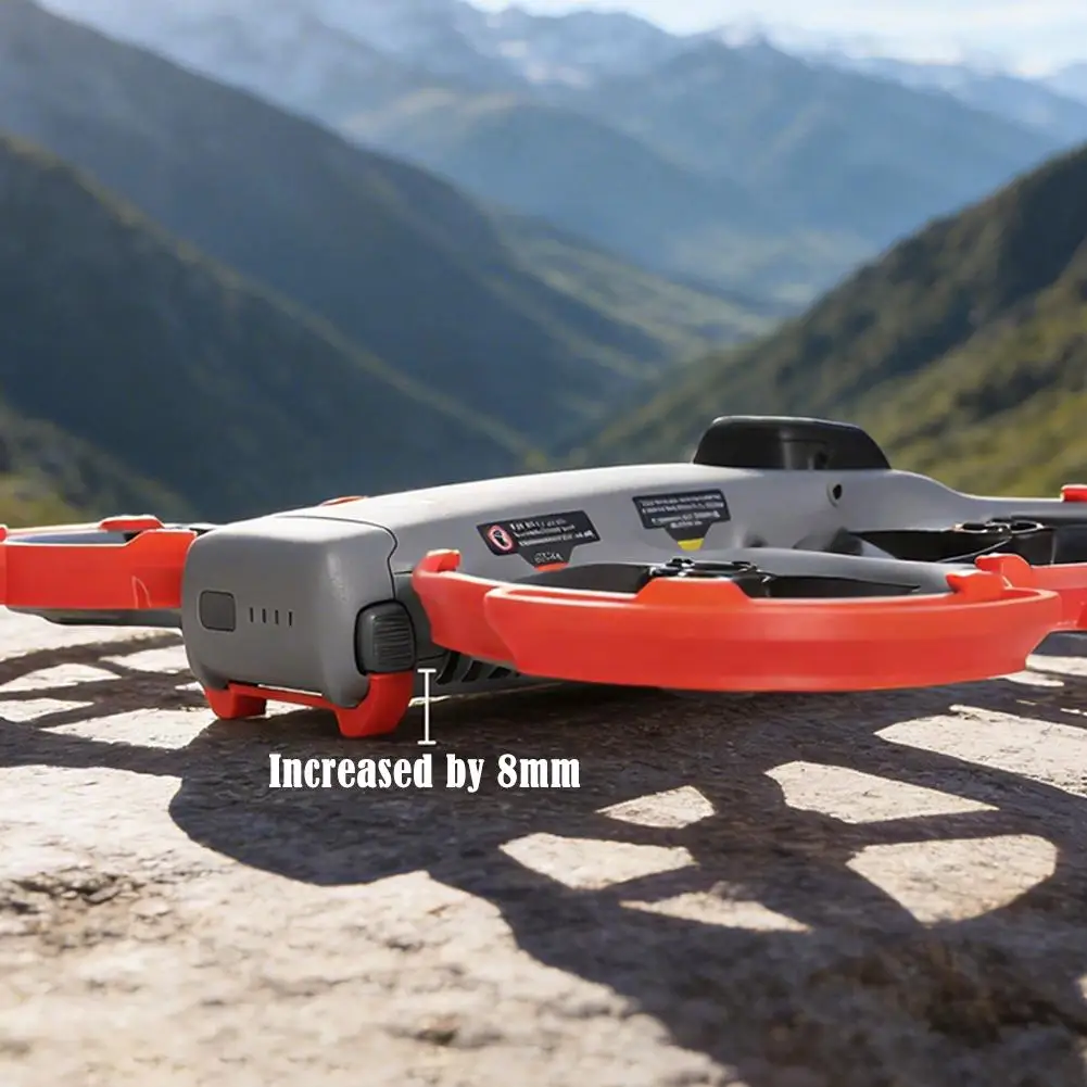 1PCS Landing Gear for DJI Avata 360 Height Increase Plastic Extension, Secure Snap-On Gimbal Protection, Drone Accessory