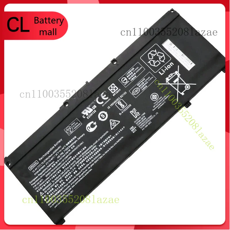 

АККУМУЛЯТОР SR04XL 917724-855 15,4 В для HP OMEN 15-CE 15-CE011DX