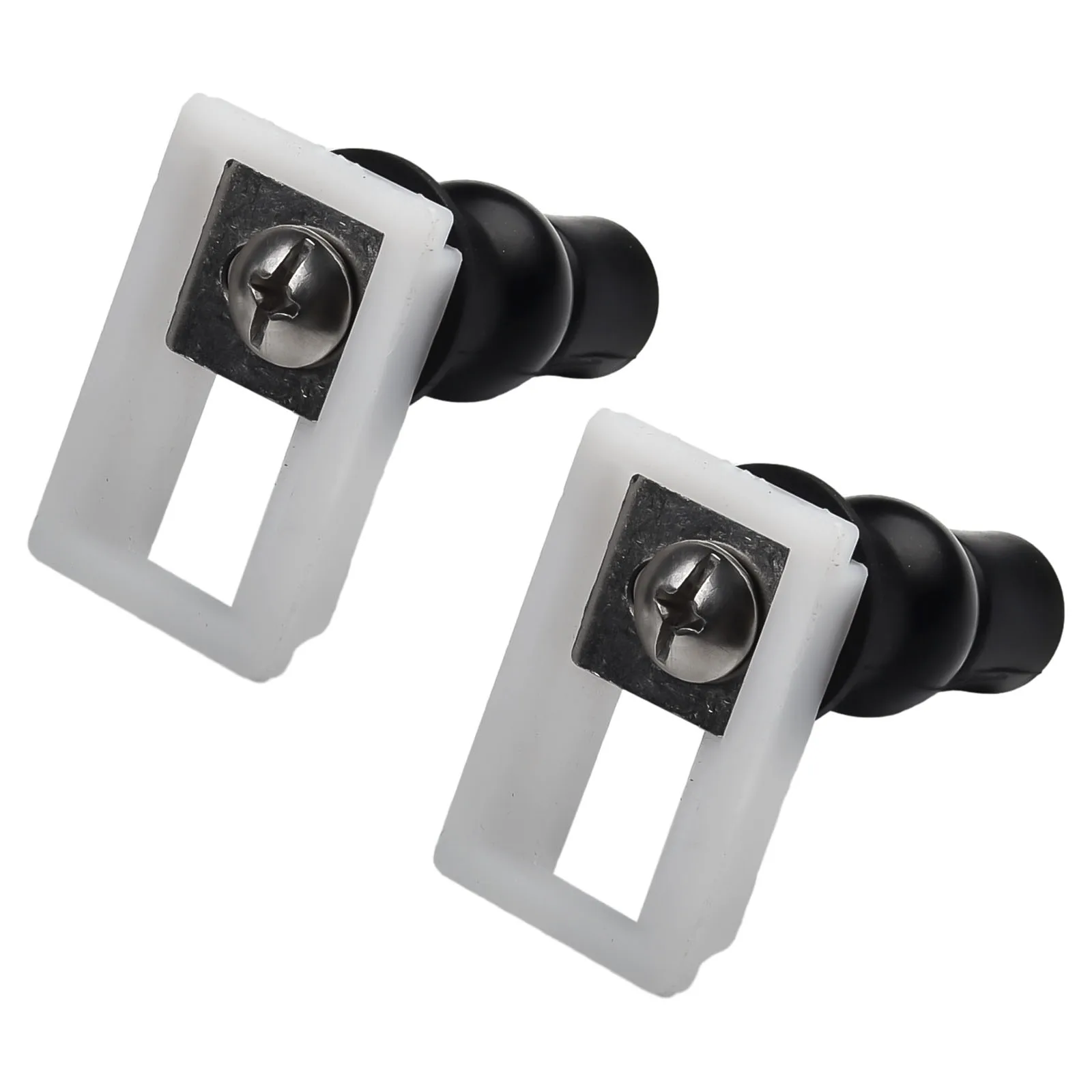 2 Pcs Toilet Seat Screws Nut Cover Lid Top Fixing Blind Hole Fitting Kits Bathroom Accessories Replacement Toilet Seat Screws