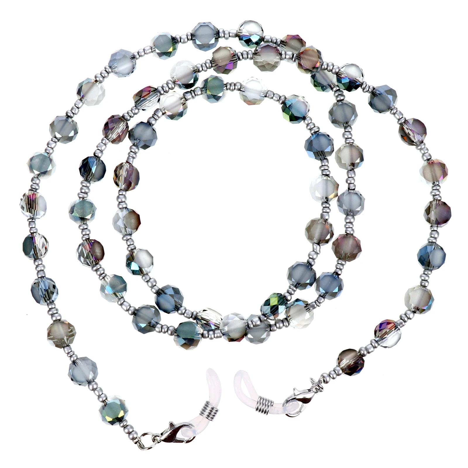 

1 pc Glasses Mask Eyeglasses Chain Fashion Accessories Beautiful Flower Decorations Mask Lanyard Handmade Beads Durable