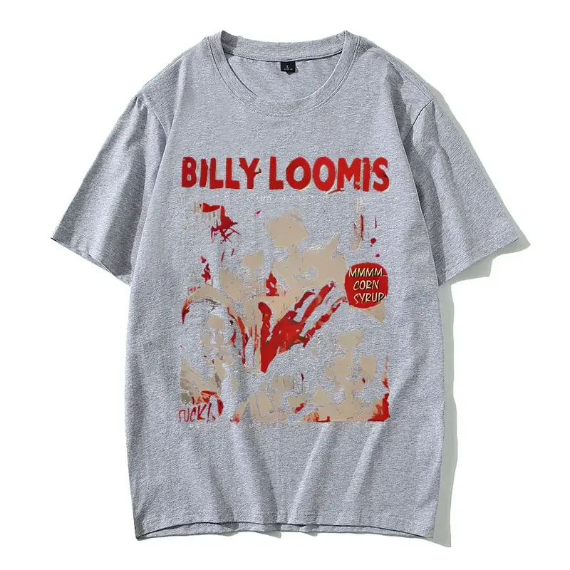 90s خمر فيلم الرعب الصراخ تي شيرت بيلي لوميس نحن جميعنا نذهب قليلا جنون بيلي تي شيرت موضة تي شيرت ريترو #6