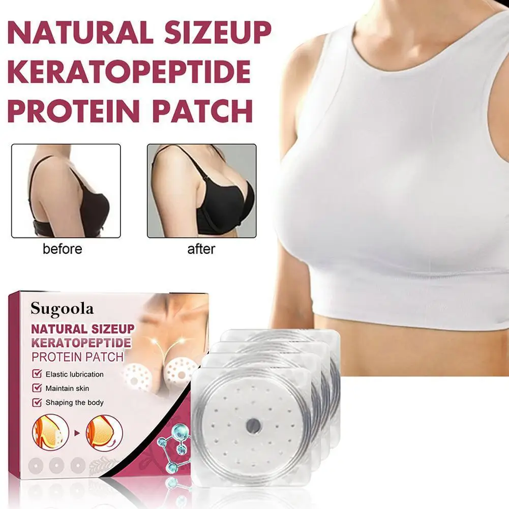 4pcs/box Collagen Breast Enhanced Patch Anti-sagging Gathering Plumping Firming Lifting Increasing Elasticity Sexy Breast Care