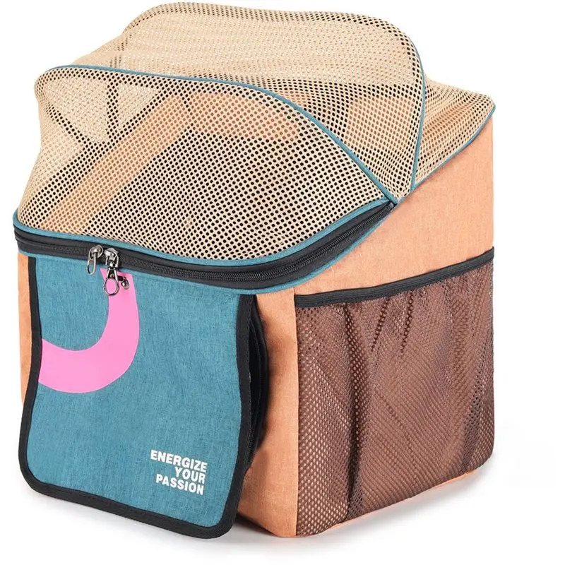 NALFI-Dog Bike Basket Carrier Foldable Pet Travel Bag Versatile Comfortable Portable Outdoor Travel Camping Bicycle A