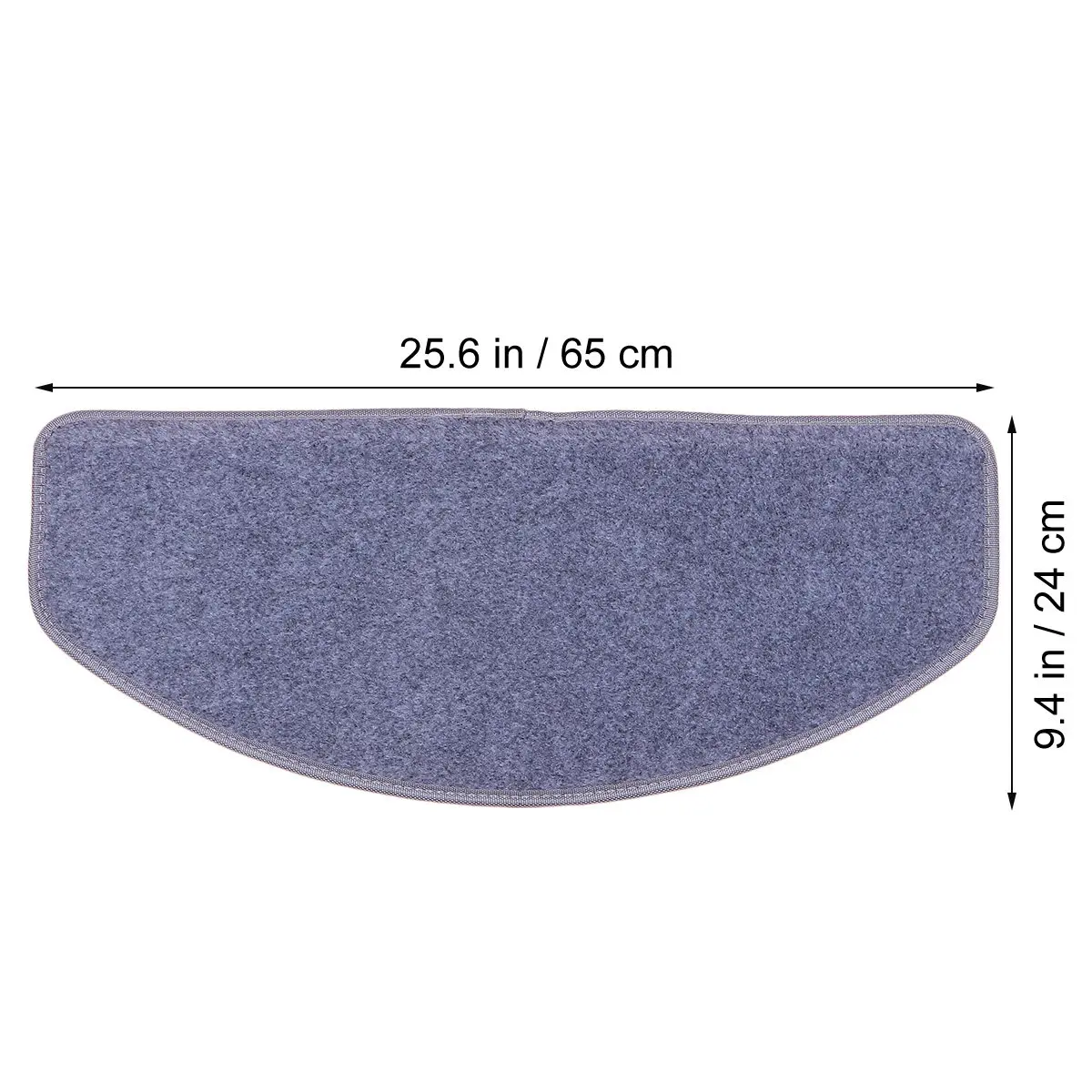 1Set Washable Reusable Stair Step Mat Non-Slip Comfortable Stair Carpet Noise Reduction for Home Hotel Carpet