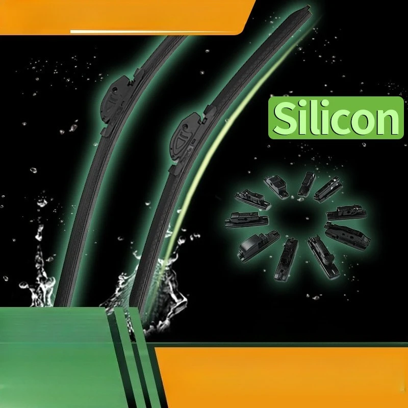 

Silicone Coated Wiper Automobile Boneless Universal Vehicle Wiper Multifunctional Wiper