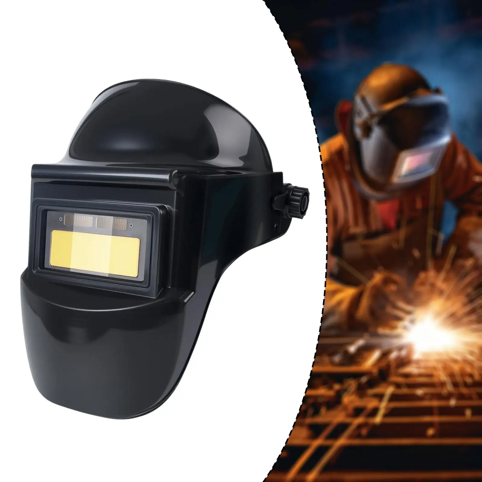 Welding Cover, Lightweight ,High Performance, Professional Protective Gear for Weld Grinding Auto Darkening Face Cover Protector