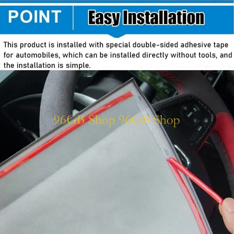 

96GB Frame Trim Stickers for 10th Gen Car Dashboard Instrument Cover Auto Part