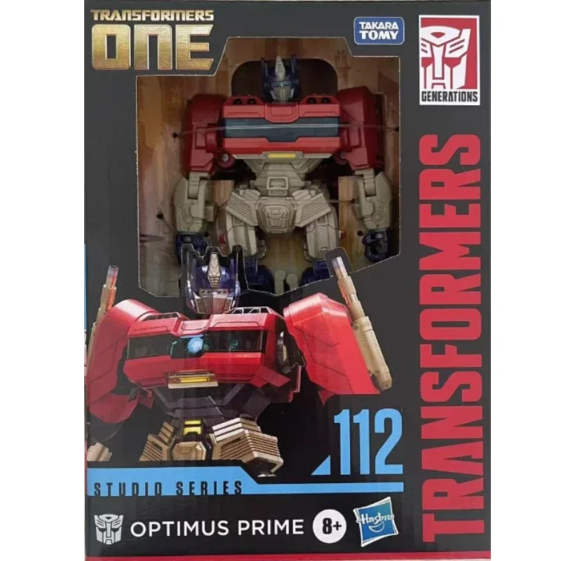 In Stock Takara Tomy Transformers SS Series Ordinary Number SS-112 D Class Origin Optimus Prime (ONE) Action Robot Collectible