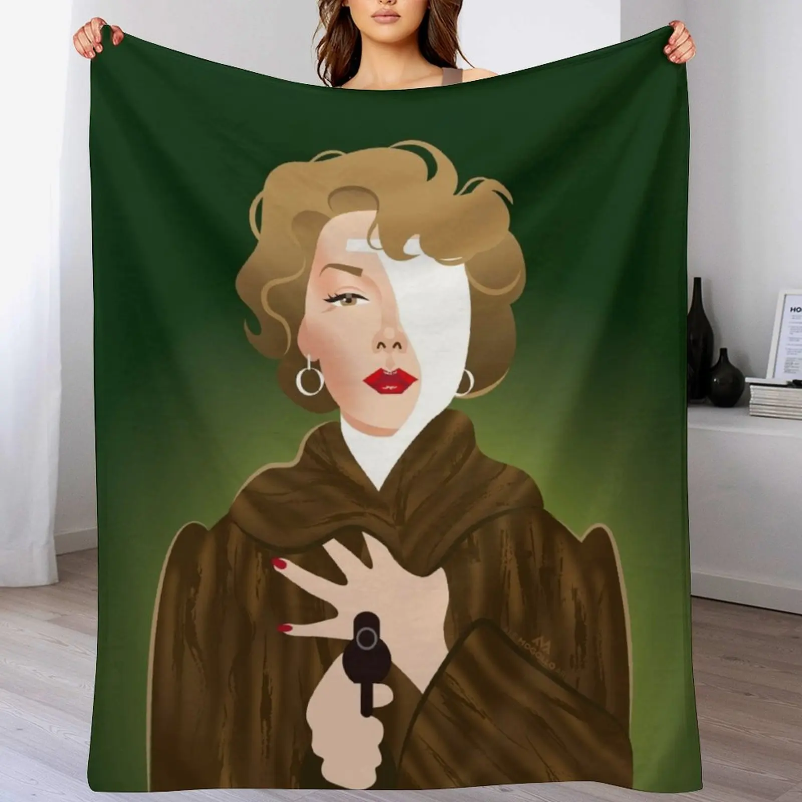 

Debby - The Big Heat Throw Blanket anime Thins Multi-Purpose Loose Blankets