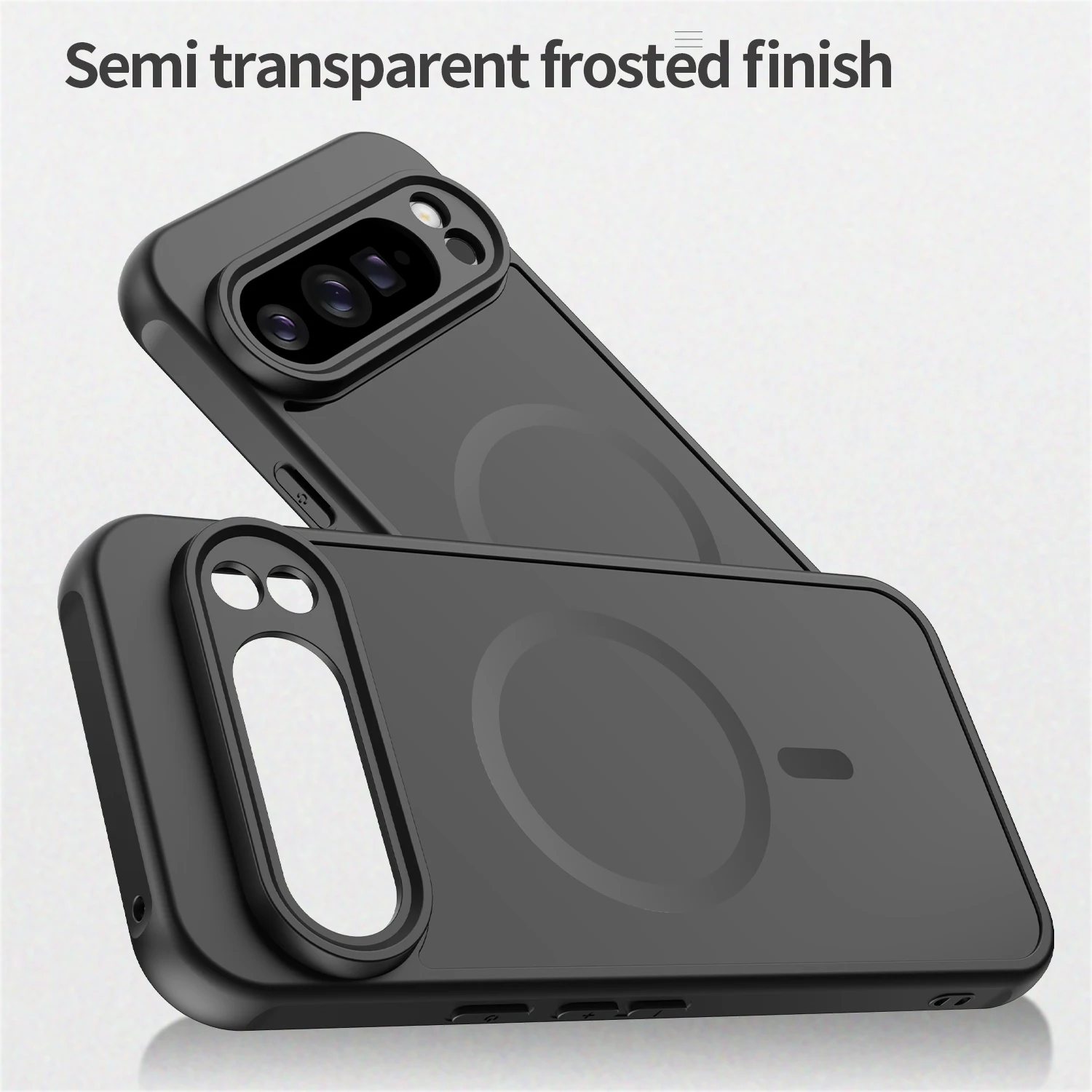 Étui de protection magnétique pour téléphone Google Pixel 10 Pro/Google Pixel 10/Pixel 10 Pro XL, coque arrière antichoc