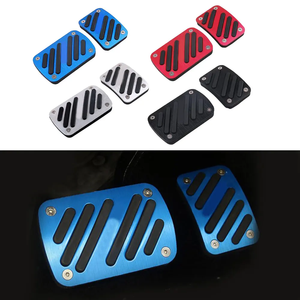 AT Car Pedals for Peugeot 3008 GT SUV 2016 2017 2018 2019 2020 2021 Auto Parts Brake Gas Pedal Protection Cover