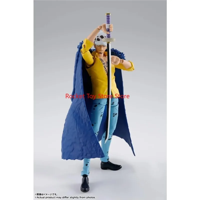 متاح بانداي SH Figuards Shf Trafalgar Law قطعة واحدة The Raid on On Onigshima لعبة شخصيات الحركة هدية