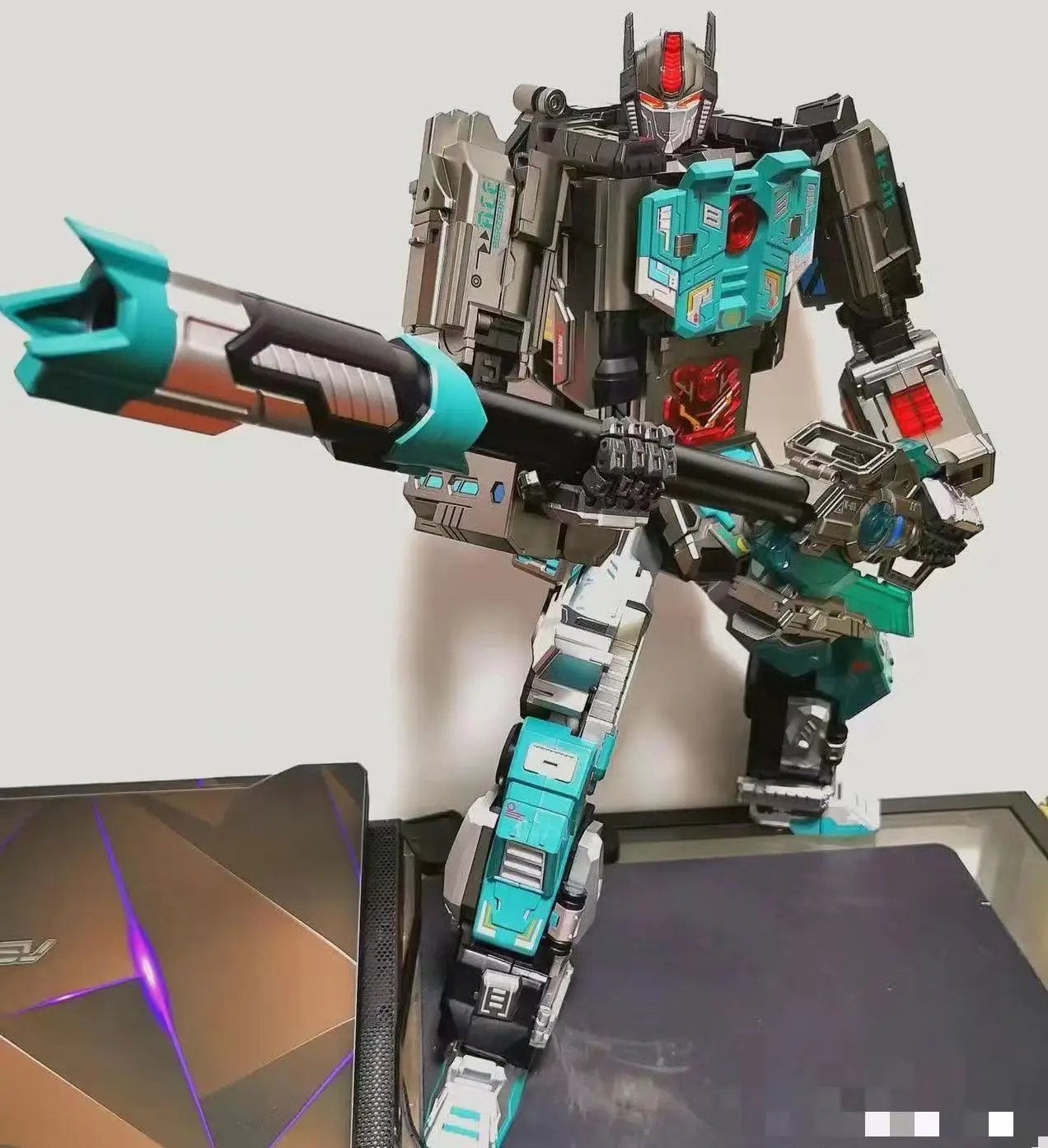 

New Transformation NBK KSR01 KSRO2 SniperRifle 1m Deformed Soft Bullet Launch LimitedEdition Action Figure