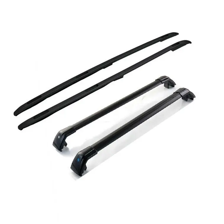 High Quality Aluminum 4PCS Roof Rail Cross Bars Fits For Land Rover Discovery L462 2017-2024 Cargo Bar