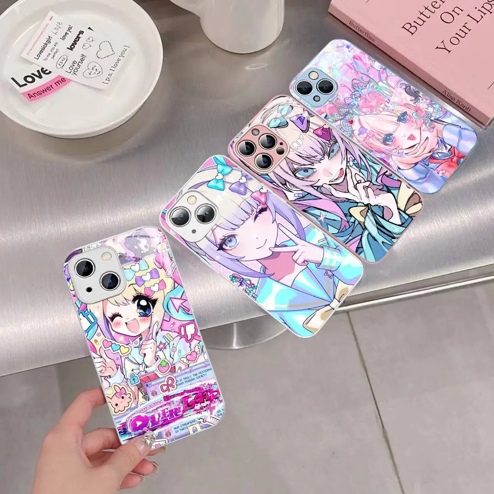 

Needy Girl Overdose Game Cute Girl Tempered Glass For Iphone 14 13 12 11 Pro Mini XS MAX 14Plus X XS XR Fundas